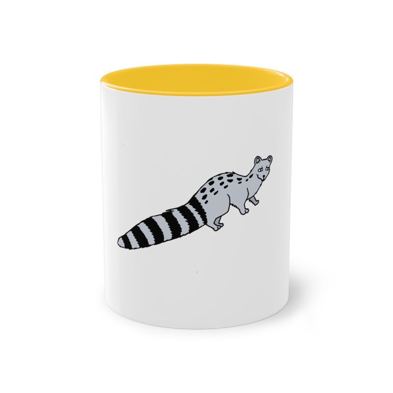 Taza bicolor - Amarillo dorado - Geneta
