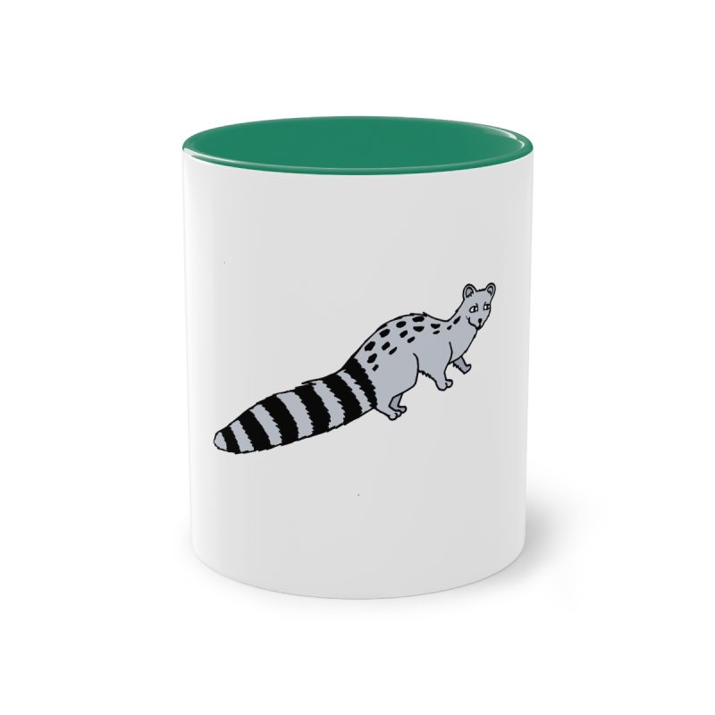 Taza bicolor - Verde oscuro - Geneta