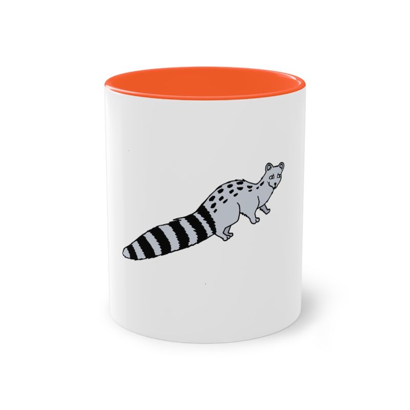 Taza bicolor - Naranja - Geneta