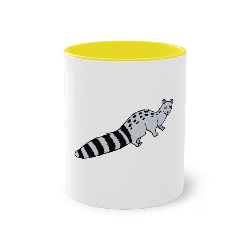 Taza bicolor - Amarillo - Geneta