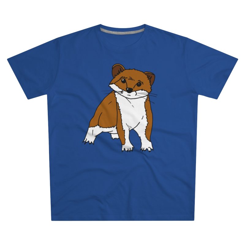 Camiseta hombre corte moderno - Azul royal intenso - Mostel, sense dir ni mu