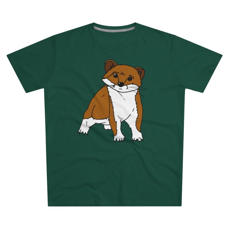 Camiseta hombre corte moderno - Verde botella - Mostel, sense dir ni mu