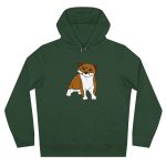 Sudadera con capucha King - Verde botella - Mostel, sense dir ni mu