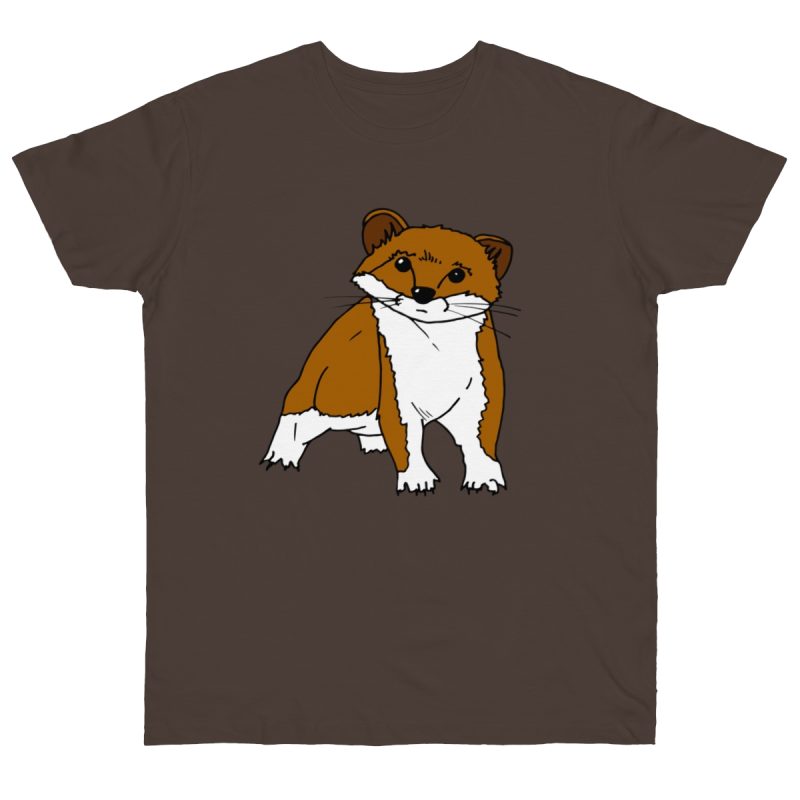 Camiseta punto liso - Marron oso - Mostel, sense dir ni mu
