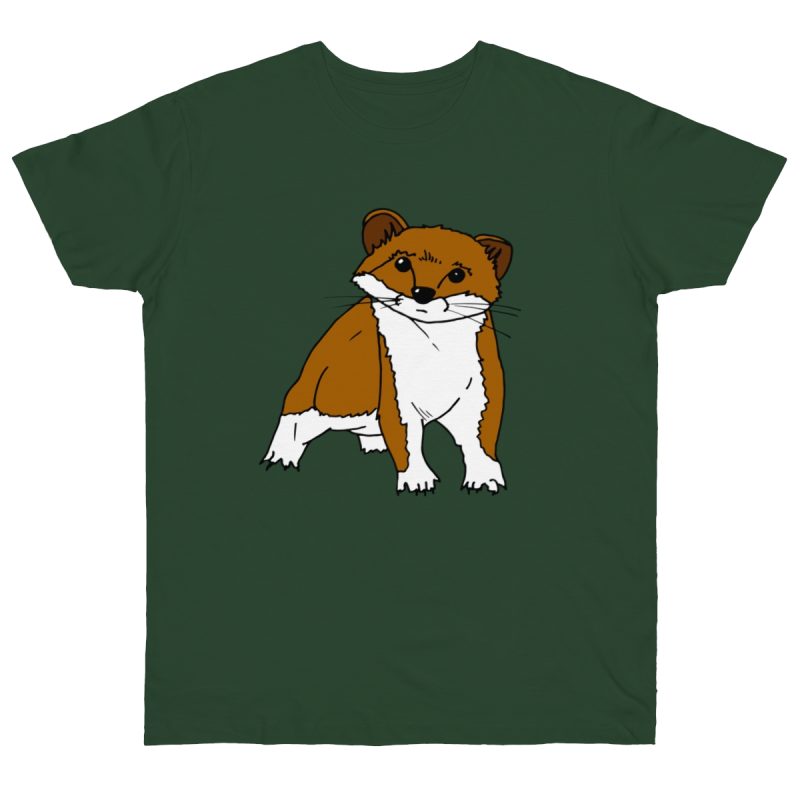 Camiseta punto liso - Verde botella - Mostel, sense dir ni mu