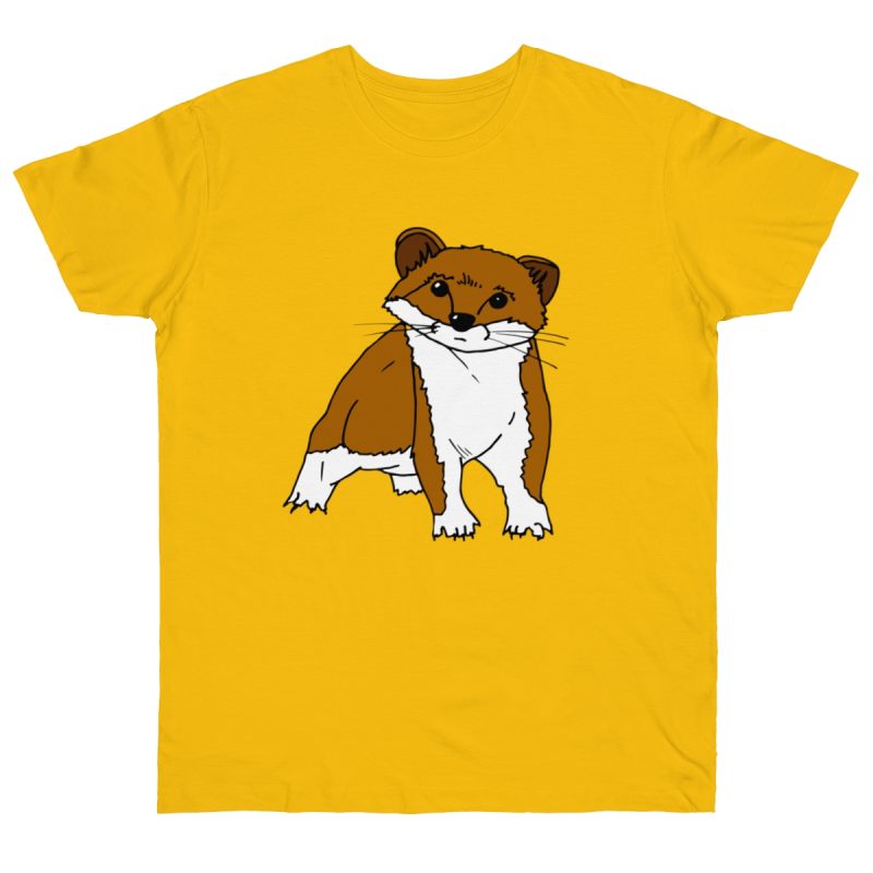 Camiseta punto liso - Amarillo dorado - Mostel, sense dir ni mu