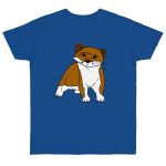 Camiseta punto liso - Azul royal intenso - Mostel, sense dir ni mu Camiseta punto liso - Azul royal intenso - Mostel, sense dir ni mu