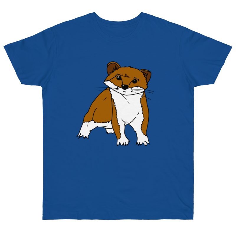 Camiseta punto liso - Azul royal intenso - Mostel, sense dir ni mu
