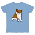 Camiseta punto liso - Azul cielo - Mostel, sense dir ni mu Camiseta punto liso - Azul cielo - Mostel, sense dir ni mu