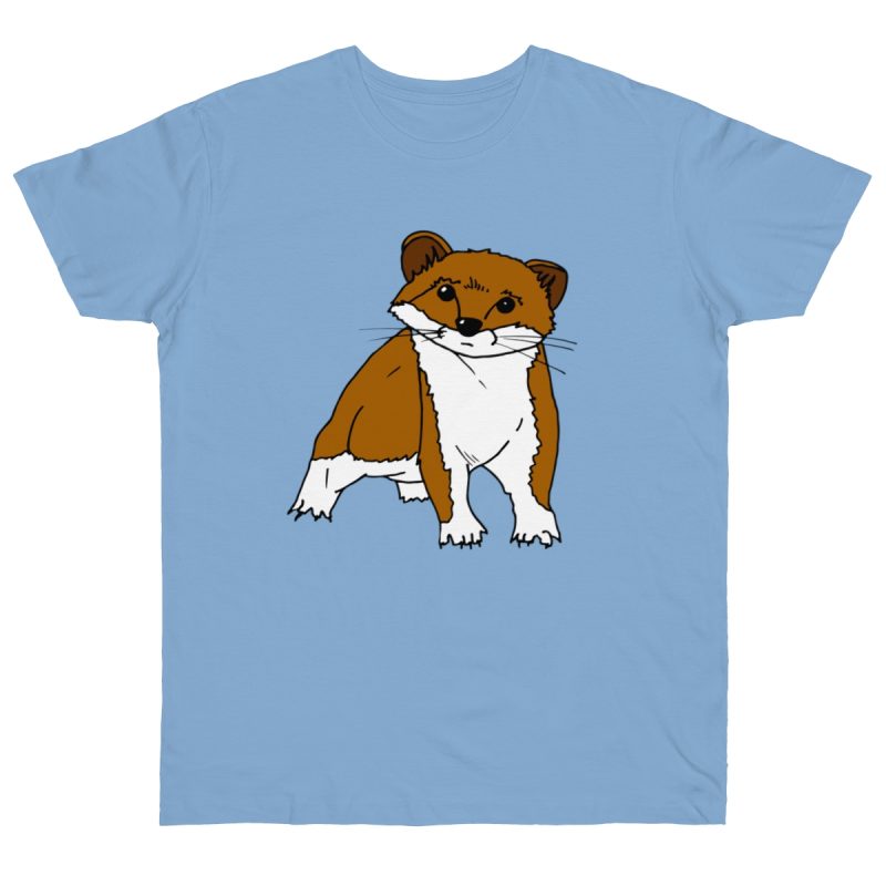 Camiseta punto liso - Azul cielo - Mostel, sense dir ni mu