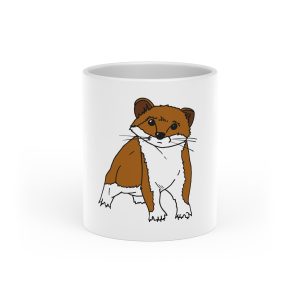 Taza con asa de corazon - Blanco - Mostel, sense dir ni mu