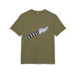 Camiseta oversize gruesa - Verde oliva - Geneta