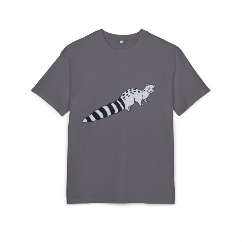 Camiseta oversize gruesa - Gris iman - Geneta