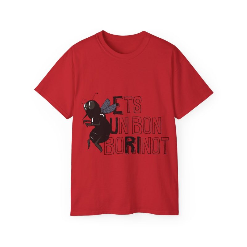 Camiseta ultra algodon - Rojo - Camiseta «Ets un bon borinot»
