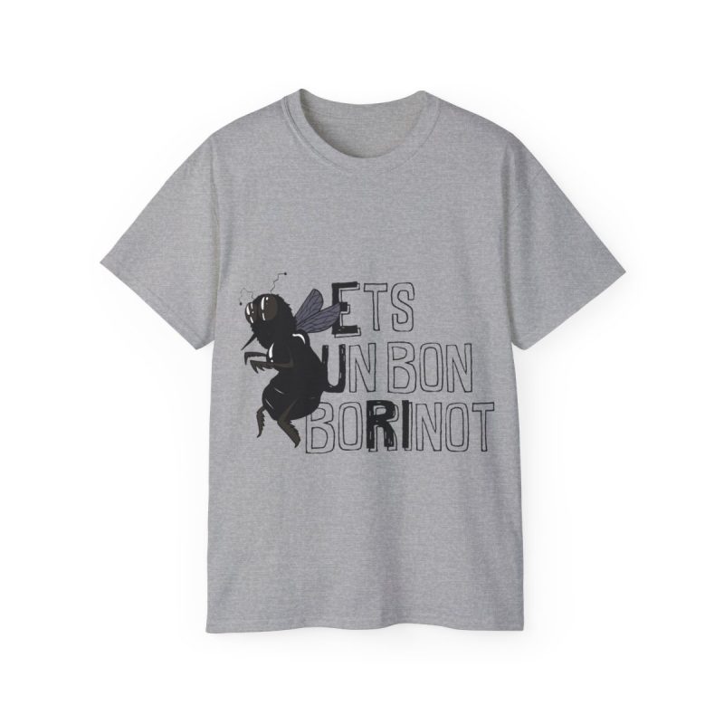 Camiseta ultra algodon - Gris deportivo - Camiseta «Ets un bon borinot»