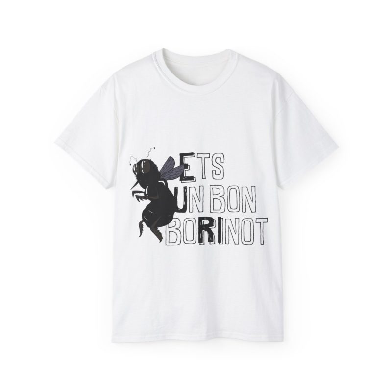 Camiseta ultra algodon - Blanco - Camiseta «Ets un bon borinot»