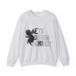 Sudadera cuello redondo - Gris ceniza - Camiseta «Ets un bon borinot» Sudadera cuello redondo - Gris ceniza - Camiseta «Ets un bon borinot»