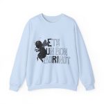Sudadera cuello redondo - Azul claro - Camiseta «Ets un bon borinot» Sudadera cuello redondo - Azul claro - Camiseta «Ets un bon borinot»
