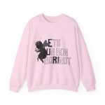 Sudadera cuello redondo - Rosa claro - Camiseta «Ets un bon borinot» Sudadera cuello redondo - Rosa claro - Camiseta «Ets un bon borinot»