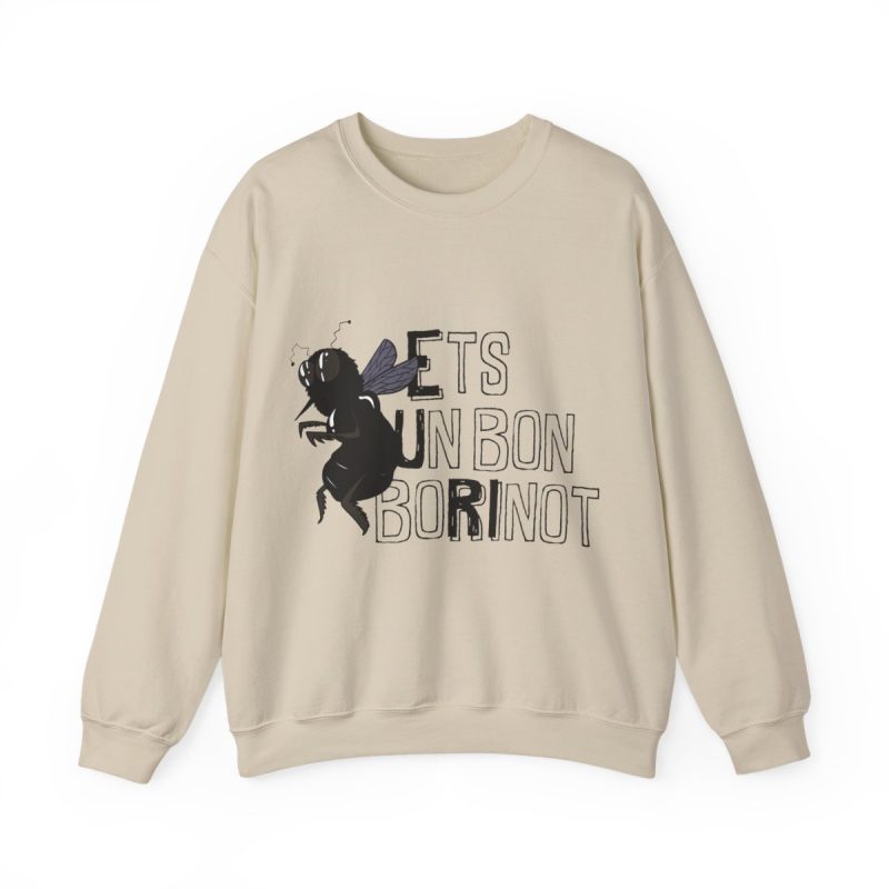 Sudadera cuello redondo - Arena - Camiseta «Ets un bon borinot»