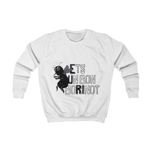 Sudadera infantil - Blanco artico - Camiseta «Ets un bon borinot»