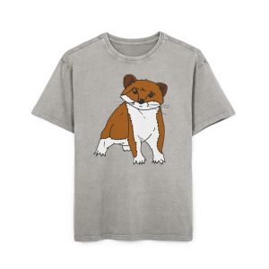 Camiseta oversize lavado acido - Gris asfalto - Mostel, sense dir ni mu