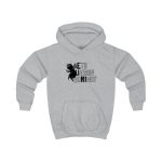 Sudadera con capucha infantil - Gris jaspeado claro - Camiseta «Ets un bon borinot» Sudadera con capucha infantil - Gris jaspeado claro - Camiseta «Ets un bon borinot»