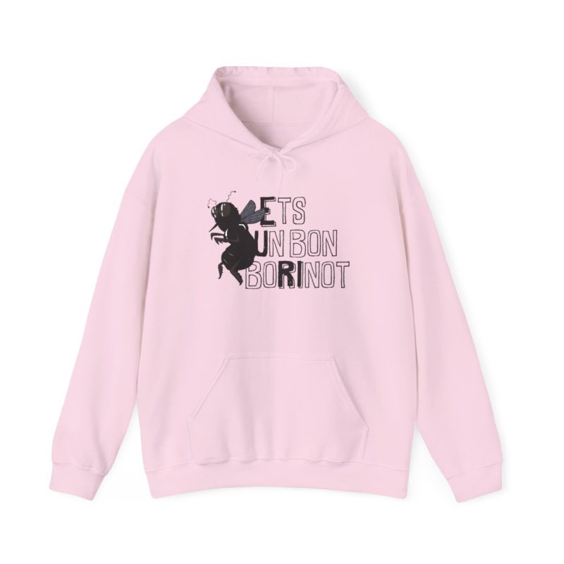 Sudadera con capucha - Rosa claro - Camiseta «Ets un bon borinot»