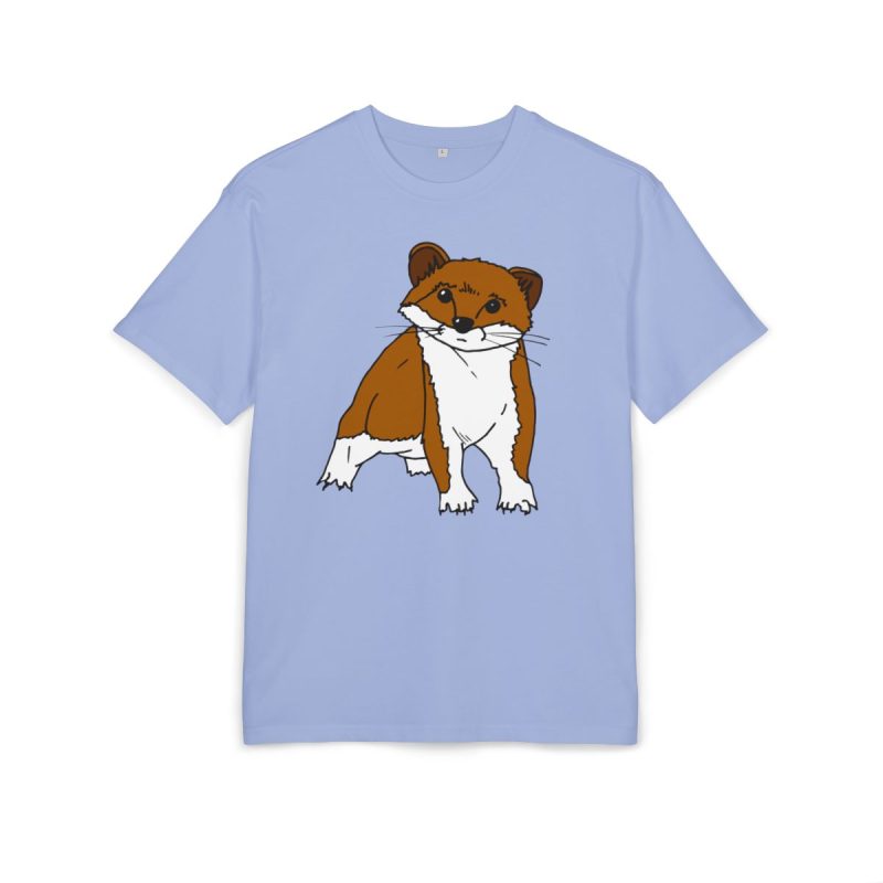 Camiseta oversize gruesa - Azul violeta - Mostel, sense dir ni mu