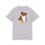 Camiseta lavado acido cuello redondo - Lila suave - Mostel, sense dir ni mu