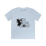 Camiseta infantil Softstyle - Azul claro - Camiseta «Ets un bon borinot»