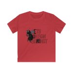 Camiseta infantil Softstyle - Rojo - Camiseta «Ets un bon borinot»