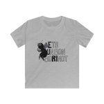 Camiseta infantil Softstyle - Gris deportivo - Camiseta «Ets un bon borinot»