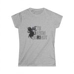 Camiseta mujer Softstyle - Gris deportivo - Camiseta «Ets un bon borinot»