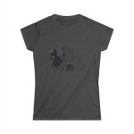 Camiseta mujer Softstyle - Gris oscuro jaspeado - Camiseta «Ets un bon borinot»