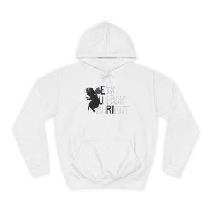 Sudadera universitaria - Blanco artico - Camiseta «Ets un bon borinot»