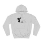 Sudadera universitaria - Gris jaspeado claro - Camiseta «Ets un bon borinot» Sudadera universitaria - Gris jaspeado claro - Camiseta «Ets un bon borinot»