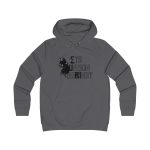 Sudadera universitaria mujer - Gris marengo - Camiseta «Ets un bon borinot»