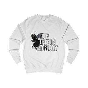 Sudadera clasica - Blanco artico - Camiseta «Ets un bon borinot»