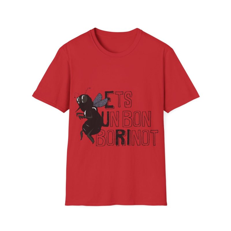 Camiseta Softstyle - Rojo - Camiseta «Ets un bon borinot»