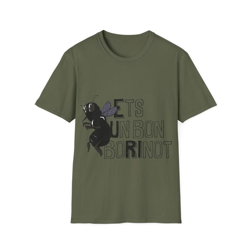 Camiseta Softstyle - Verde militar - Camiseta «Ets un bon borinot»