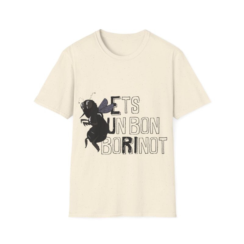 Camiseta Softstyle - Natural - Camiseta «Ets un bon borinot»