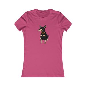 Camiseta mujer Favorite - Frambuesa - Ca rater