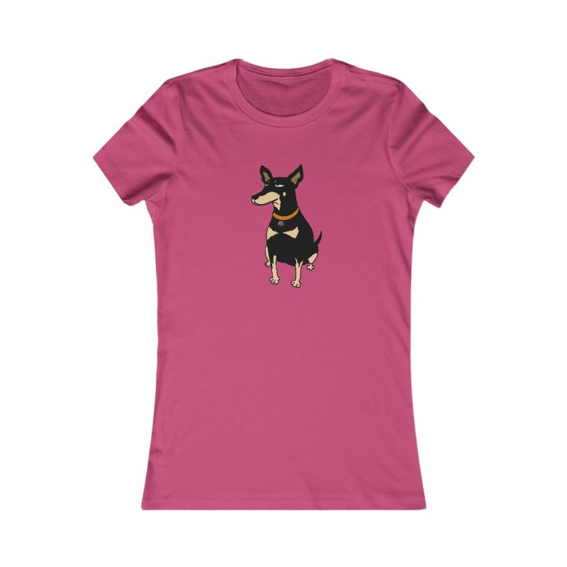 Camiseta mujer Favorite - Frambuesa - Ca rater Camiseta mujer Favorite - Frambuesa - Ca rater