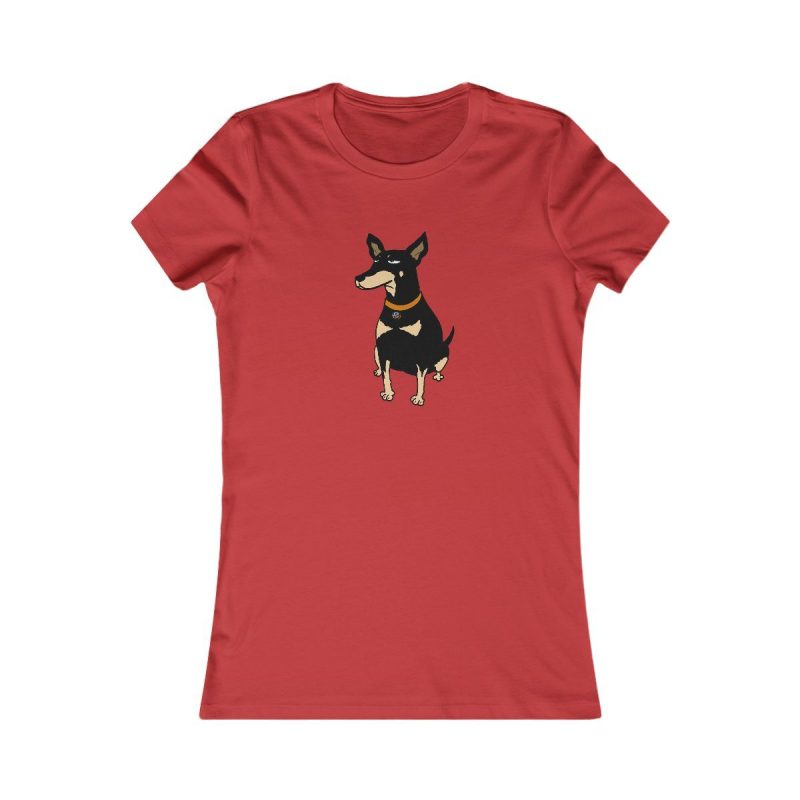 Camiseta mujer Favorite - Rojo - Ca rater