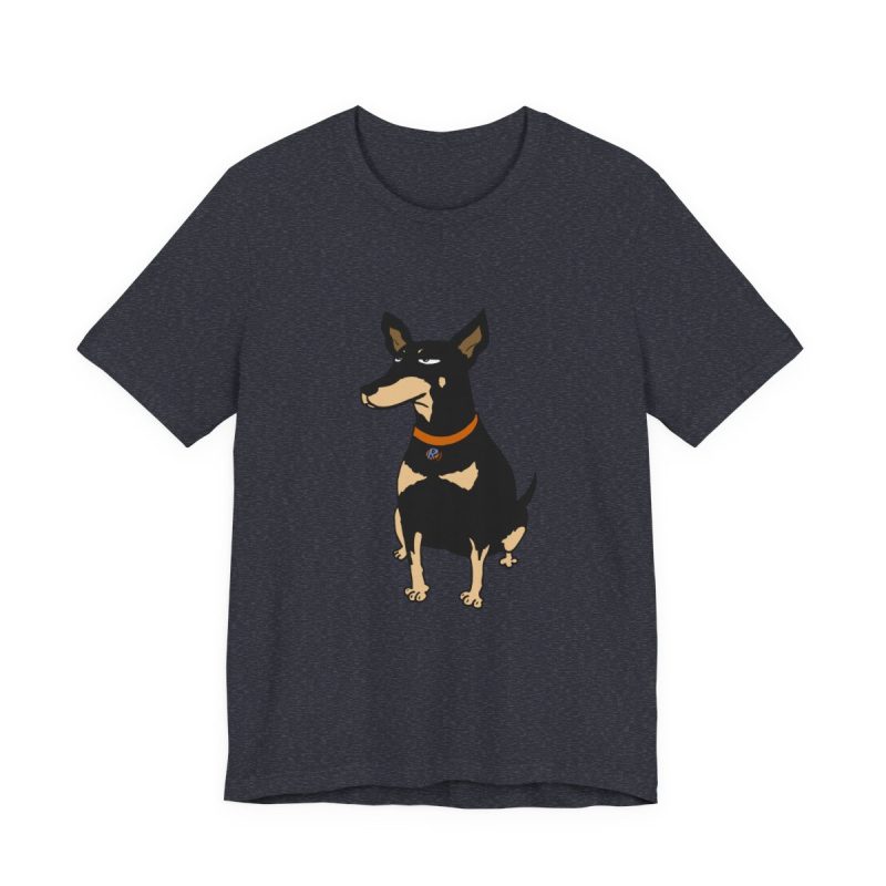 Camiseta jersey manga corta - Azul marino jaspeado - Ca rater