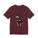 Camiseta jersey manga corta - Granate - Ca rater