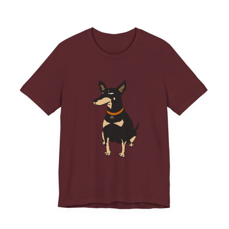 Camiseta jersey manga corta - Granate - Ca rater