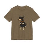 Camiseta jersey manga corta - Verde oliva jaspeado - Ca rater