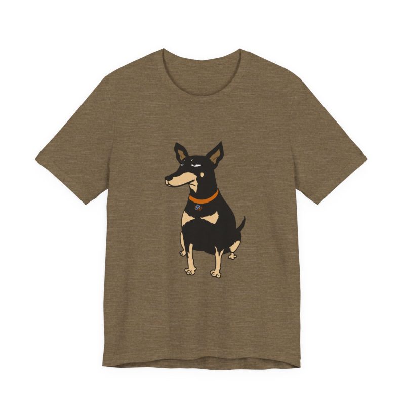 Camiseta jersey manga corta - Verde oliva jaspeado - Ca rater